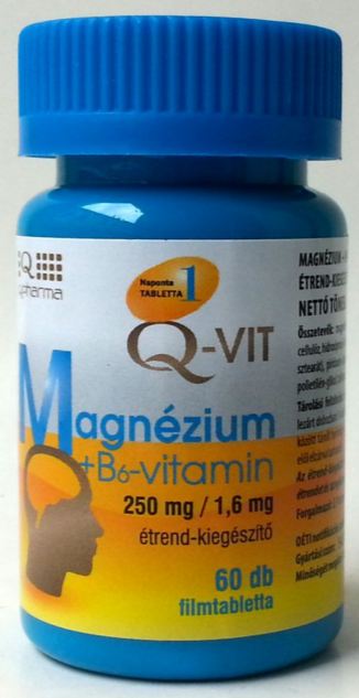 q-vit_magnezium_b6_vitamin_60db