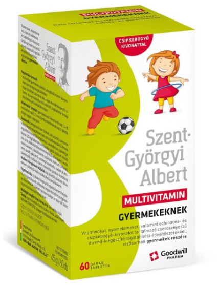 Szent-Györgyi Albert Multivitamin gyermekeknek 60x -30% kedvezménnyel