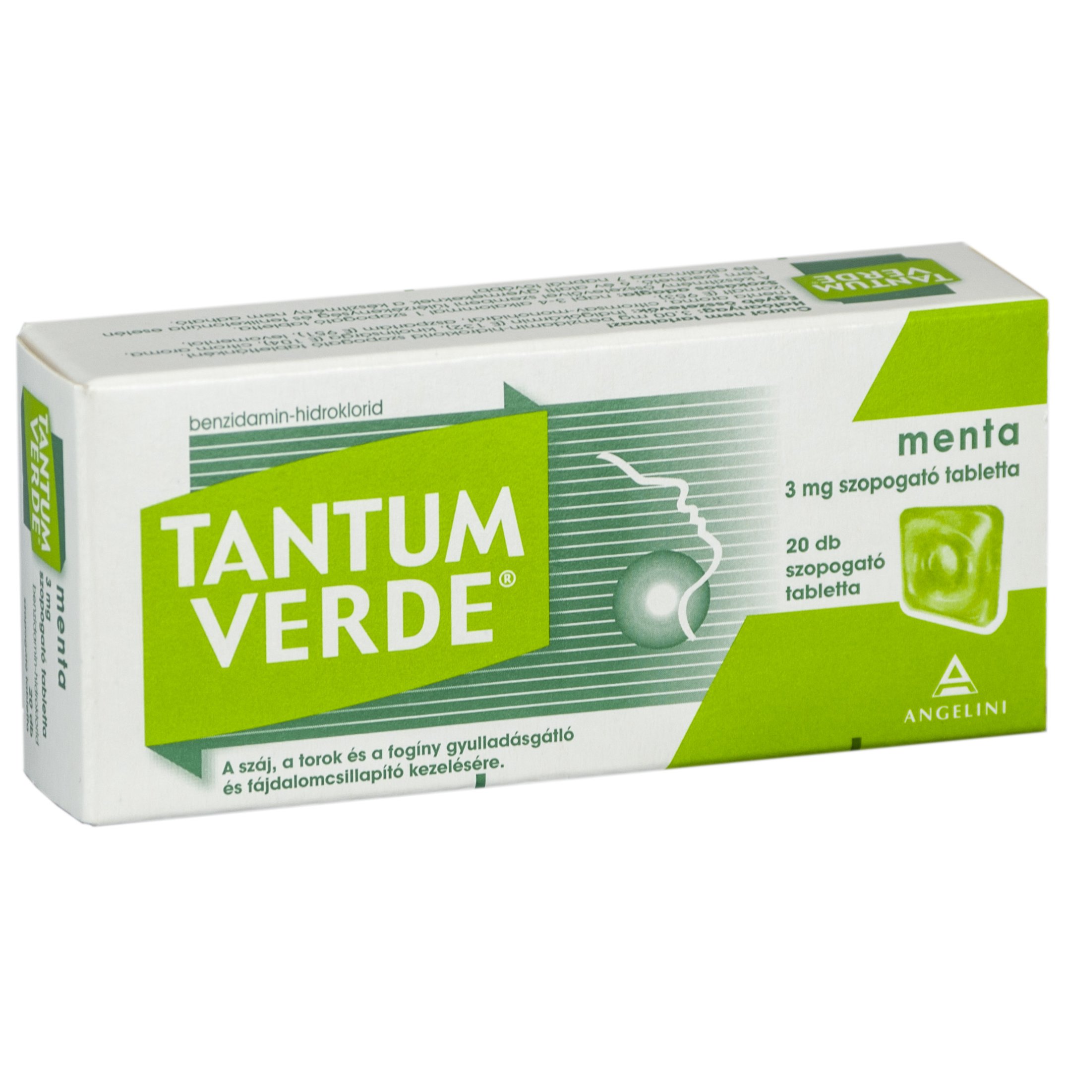 Tantum Verde menta 20 db