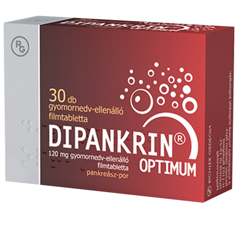 Dipankrin Optimum® 120 mg gyomornedv-ellenálló filmtabletta 60db