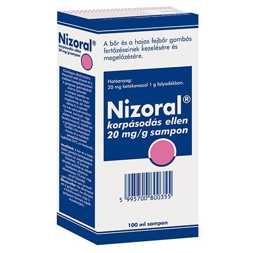 Nizoral® korpásodás ellen 20 mg/g sampon 100 ml