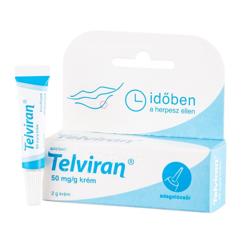 Telviran® 50 mg/g krém, 2 g