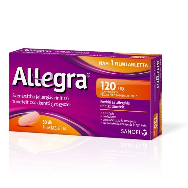 Allegra 120 mg filmtabletta