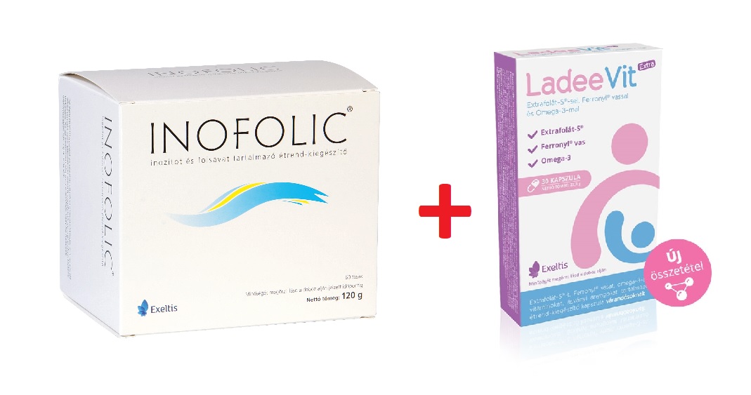 Inofolic 60 tasak + AJÁNDÉK LadeeVit Extra 30 kapszula