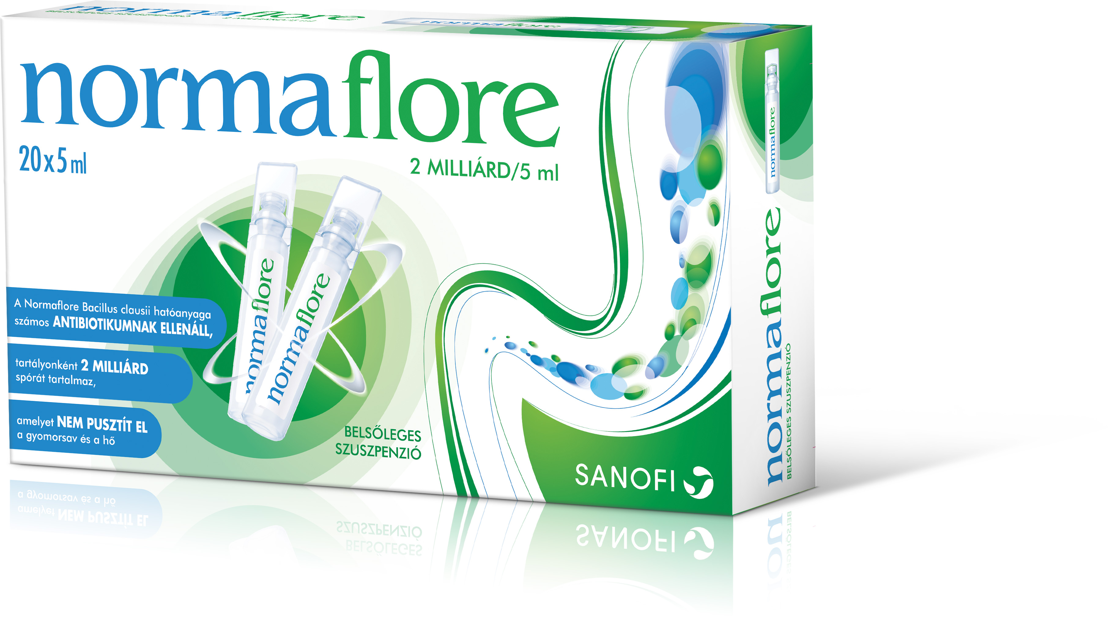 Normaflore belsőleges szuszpenzió 20×5 ml