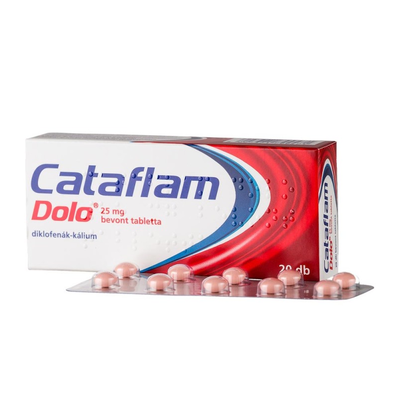 CATAFLAM DOLO 25 MG BEVONT TABLETTA 20 db