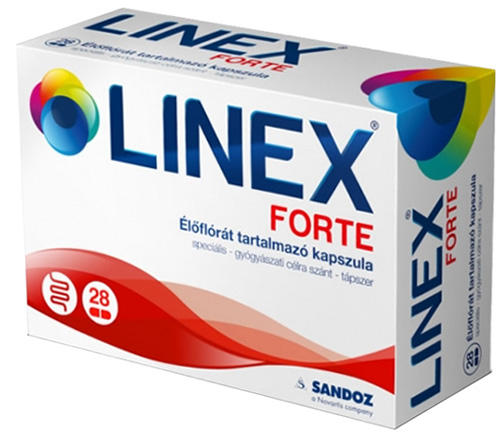 Linex Flora élőflórát tartalmazó kapszula 28 db