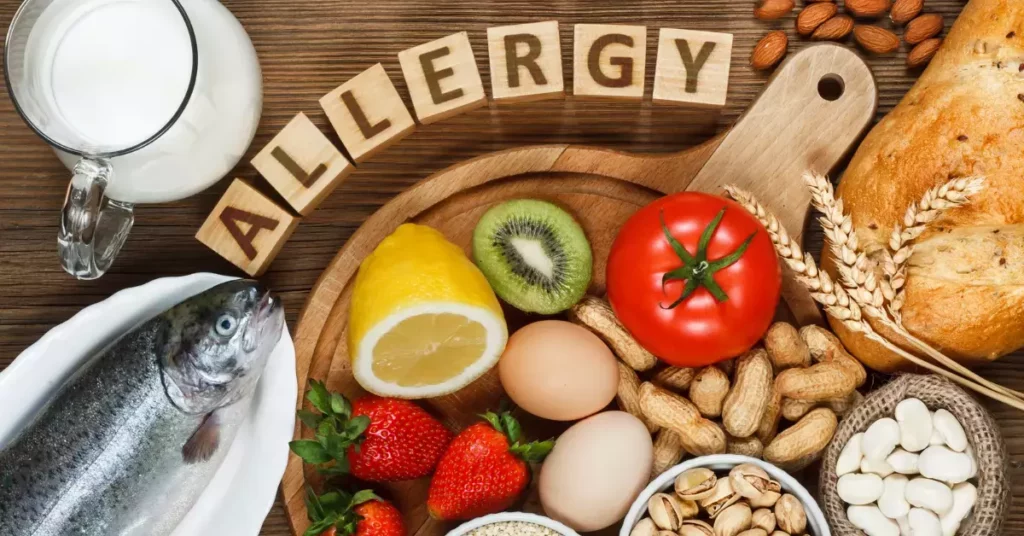 élelmiszerek és allergia