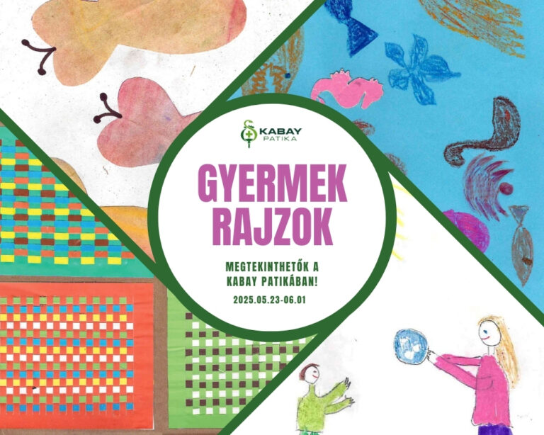 Gyermekrajzok a gyógyulás útján – Kiállítás a Kabay Patikában 1 Gyermekrajzok